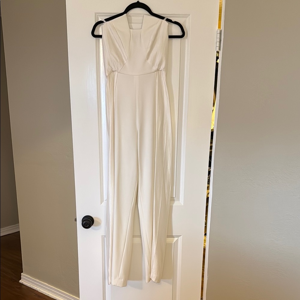 Elegant Cream Jumpsuit